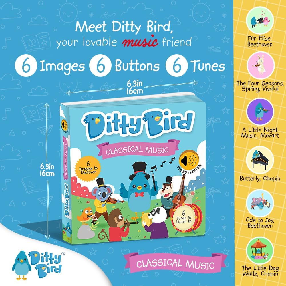 Ditty Bird Classical Music Book