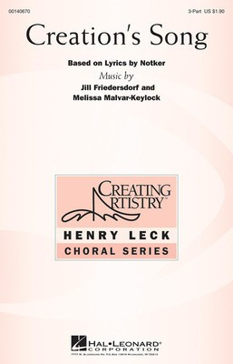 Creation's Song - Jill Friedersdorf|Melissa Malvar-Keylock - 3-Part Treble Jill Friedersdorf|Melissa Malvar-Keylock Hal Leonard Octavo