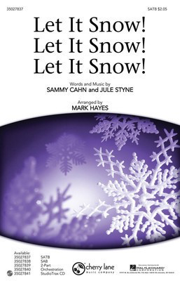 Let It Snow! Let It Snow! Let It Snow! - Jule Styne|Sammy Cahn - Mark Hayes Shawnee Press StudioTrax CD CD