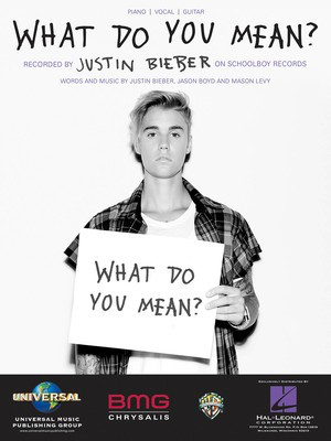 What Do You Mean? - Piano|Vocal Hal Leonard Piano & Vocal