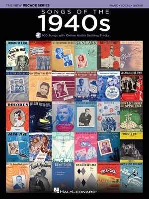 Songs of the 1940s - Decade Series Play-Along - Piano/Vocal/Guitar/Audio Access Online PVG Hal Leonard 137582