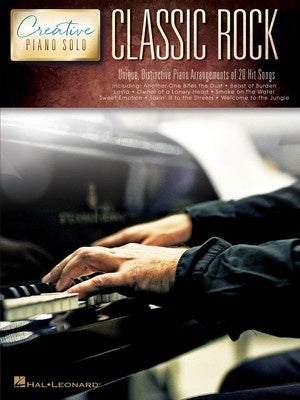 Classic Rock Creative Piano Solo - Hal Leonard - Various - Piano