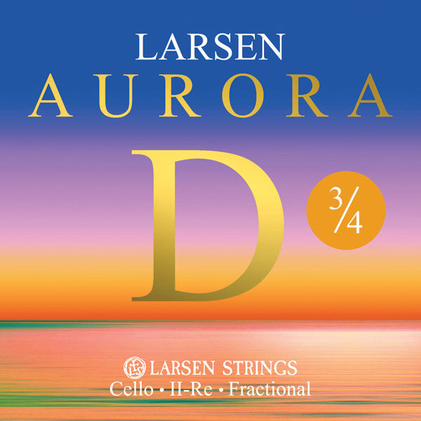 Larsen Aurora Cello D String 3/4 Size