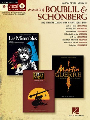 Musicals of Boublil & Schí_nberg - Pro Vocal Women's Edition Volume 14 - Alain Boublil|Claude-Michel Schí_nberg - Vocal Hal Leonard /CD