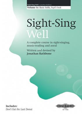 Sight Sing Well Pupils Book - Jonathan Rathbone - Edition Peters