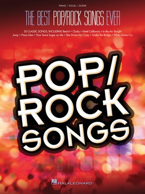 Best Pop/Rock Songs Ever - Piano/Vocal/Guitar PVG Hal Leonard HL138279