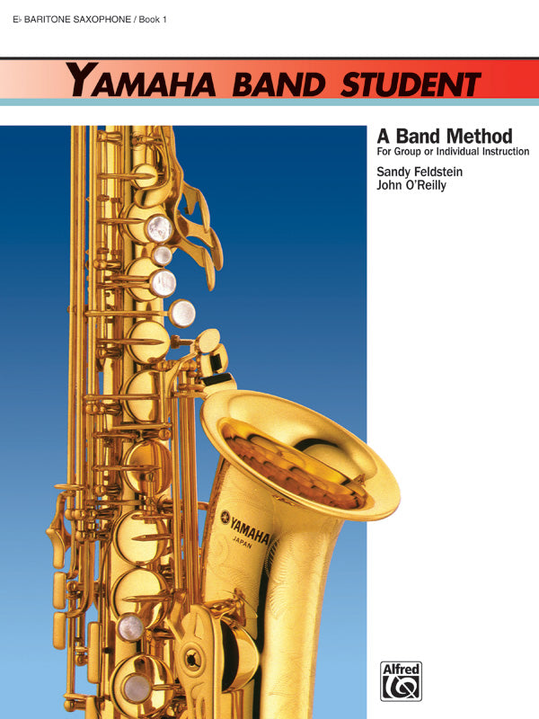 Yamaha Band Student Bk 1 E Flat Baritone Saxophone