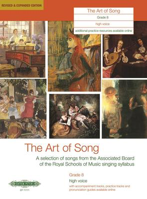 Art Of Song Gr 8 - High Voice (Revised Edition) - Various - Classical Vocal High Voice Edition Peters Vocal Score