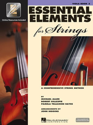 Essential Elements for Strings - Book 2 with EEi - Viola - Viola Michael Allen|Pamela Tellejohn Hayes|Robert Gillespie Hal Leonard Viola Solo Sftcvr/Online Audio 868058