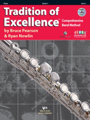 Tradition of Excellence Book 1 - Flute - Flute Bruce Pearson|Ryan Nowlin Neil A. Kjos Music Company