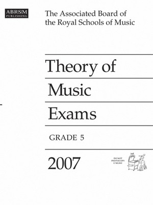 A B Theory Of Music Paper Gr 5 2007 -