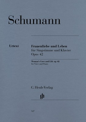 WomanŒÍs Love and Life for Voice and Piano Op. 42 - Robert Schumann - Classical Vocal G. Henle Verlag