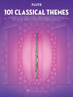 101 Classical Themes - Flute - Hal Leonard 155315