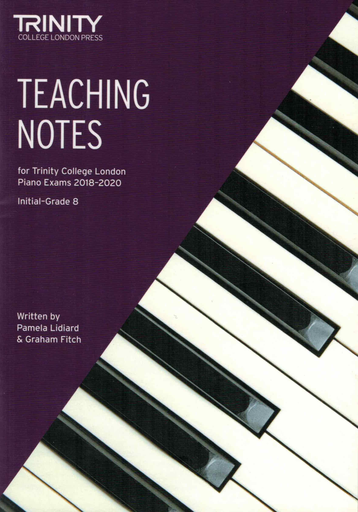 Trinity Piano Teaching Notes 2018-20 - Trinity College London TCL016768