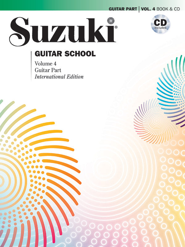 Suzuki Guitar School Volume 4 Bk/CD