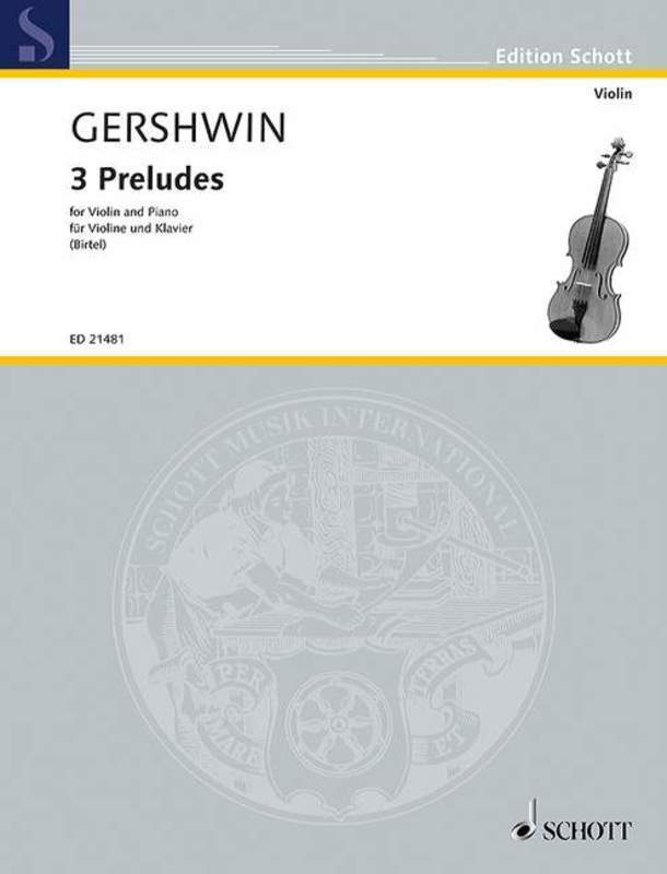 3 Preludes For Violin And Piano -