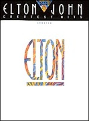 Elton John Greatest Hits Updated Easy Piano - Hal Leonard Easy Piano with Lyrics