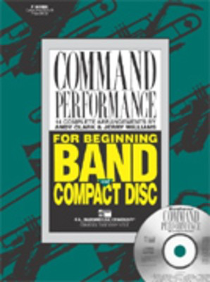 Command Performance - Alto Sax Eb/Alto Clar/Bari Sax book - 14 Complete Arrangements - Andy Clark|Jerry Williams - Eb Alto Clarinet|Alto Saxophone|Baritone Saxophone C.L. Barnhouse Company