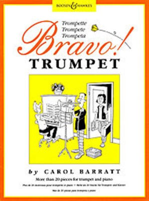 Bravo! Trumpet More than 20 Pieces - Trumpet/Piano Accompaniment by Barratt & Clague Boosey & Hawkes M060104893