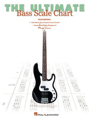 The Ultimate Bass Scale Chart - Bass Guitar Various Hal Leonard