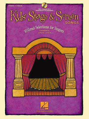 Kids' Stage & Screen Songs - Various - Vocal Louise Lerch Hal Leonard /CD