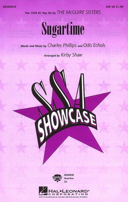 Sugartime - Charles Phillips|Odis Echols - Kirby Shaw Hal Leonard ShowTrax CD CD