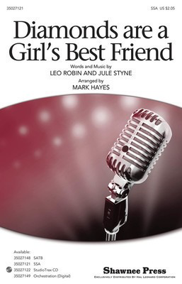 Diamonds Are a Girl's Best Friend - Jule Styne|Leo Robin - Mark Hayes Shawnee Press StudioTrax CD CD