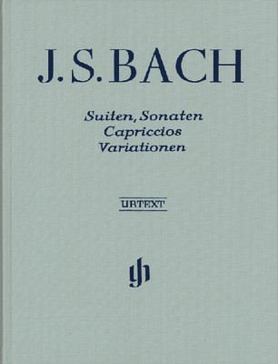 Suites Sonatas Capriccios And Variations Bound - Johann Sebastian Bach - Piano G. Henle Verlag Piano Solo Hardcover