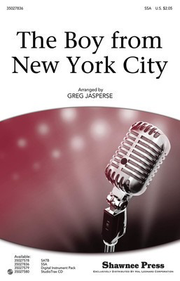 The Boy from New York City - George Davis|John Taylor - Greg Jasperse Shawnee Press StudioTrax CD CD