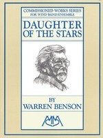 Daughter of the Stars - Warren Benson - Hal Leonard Wind Ensemble Score/Parts