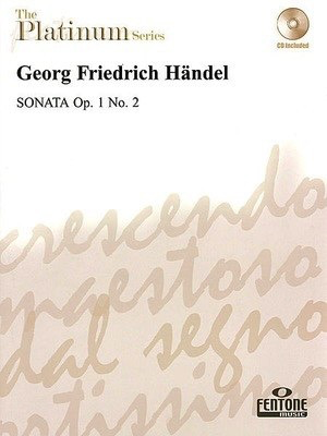 Sonata Op 1 No 2 G Min - Alto Sax and BC BK/CD - Handel - Fentone