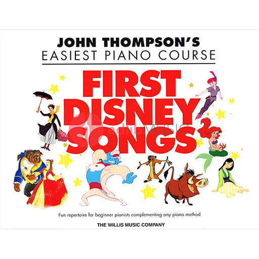 Easiest Piano Course 1st Disney Songs - Piano Willis 416880