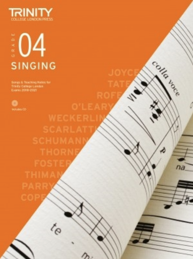 Trinity Singing Grade 4 2018 CD/Teaching Notes - Trinity