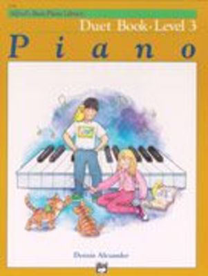 Alfred's Basic Piano Course: Duet Book 3 - Dennis Alexander - Piano Alfred Music