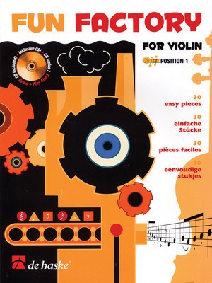 Fun Factory for Violin - 30 easy pieces - Violin De Haske Publications Violin Solo /CD