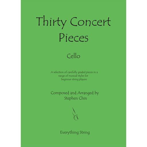 Chin - 30 Concert Pieces - Cello Everything Strings ES10C