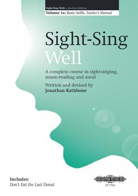 Sight Sing Well Teacher's Book - Jonathan Rathbone - Edition Peters