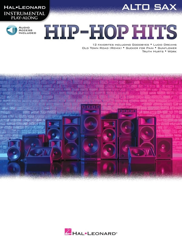 Hip-Hop Hits - Alto Saxophone/Audio Access Online Hal Leonard 328210