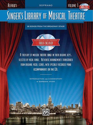 Singer's Library of Musical Theatre - Vol. 1 - Soprano Book/2-CDs Pack - Various - Vocal Soprano Hal Leonard Accompaniment CD /CD