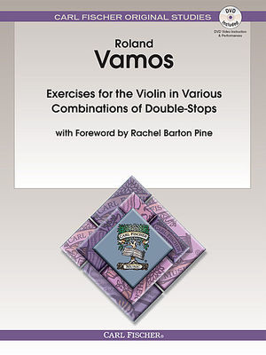 Exercises For Violin Combinations Of Double Stop - Roland Vamos - Violin Carl Fischer /CD