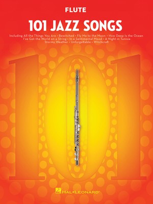 101 Jazz Songs - Flute Solo - Hal Leonard 146363