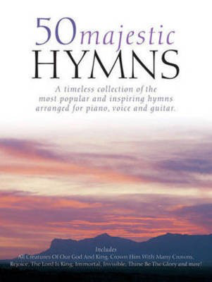 50 Majestic Hymns - P/V/G - Various - Guitar|Piano|Vocal Shawnee Press