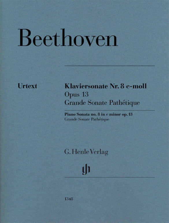 Beethoven - Piano Sonata in Cmin Op13 "Pathetique" - Piano Solo Henle HN1348