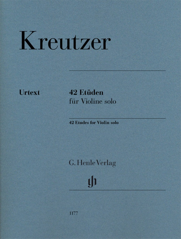 Kreutzer - 42 Studies - Violin Solo Henle HN1177