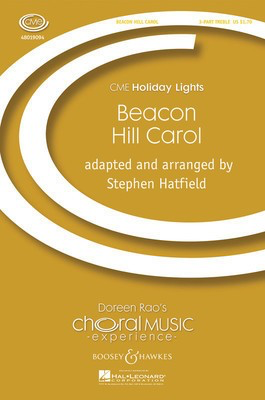 Beacon Hill Carol - CME Holiday Lights - 3-Part Treble Stephen Hatfield Boosey & Hawkes Octavo