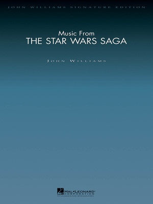 Music from the Star Wars Saga Deluxe Score - John Williams - Hal Leonard Full Score