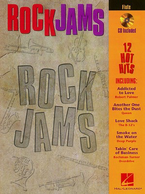 Rock Jams - for Flute - Various - Flute Hal Leonard Flute Solo /CD