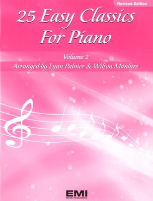 25 Easy Classics for Piano Volume 2