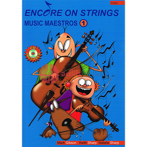 Encore On Strings Music Maestros Cello Bk1 Book/OA