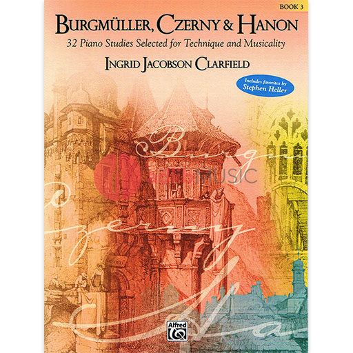 Burgmuller Czerny & Hanon Volume 3 - Piano Solo Alfred 25504